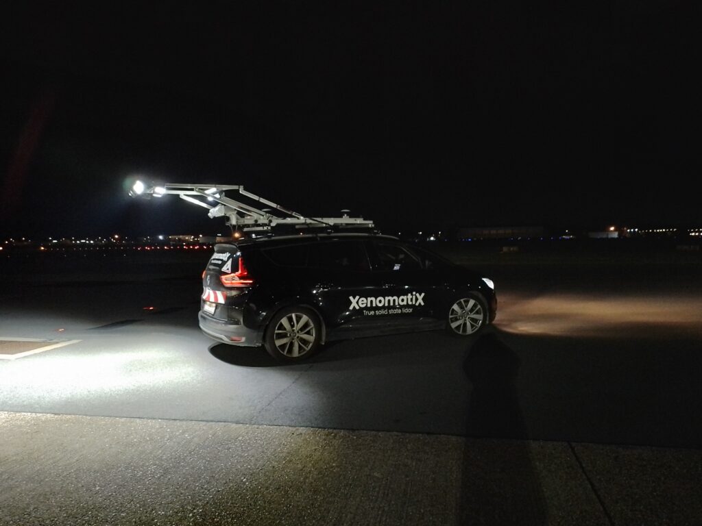 XenoLights for road inspection at night