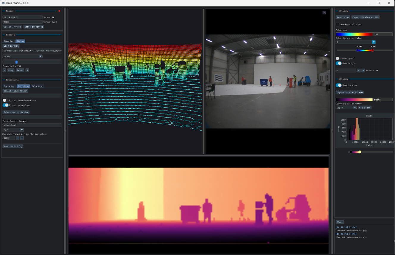 Xavia Studio software