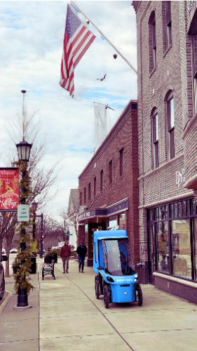 american sidewalk